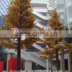 New Products Artificial Big Trees/factory Artificial Bonsai Ginkgo Trees on Sale thumbnail-4