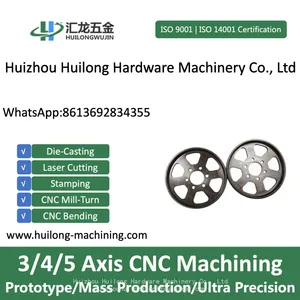 Aluminium Alloy / Stainless Steel Rotating Wheel for Tobacco Production Line, OEM Service, CNC Machining thumbnail-1