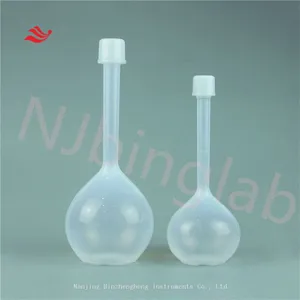 NJbinglab High Quality PFA Volumetric Flask, Meet Class A Tolerances per DIN EN ISO 1042 thumbnail-1