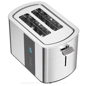 Tenfly Stainless Steel Toaster Factory Custom, Home Use 2 Slices Bread Toaster, Touch Screen Breakfast Sandwich Maker thumbnail-3