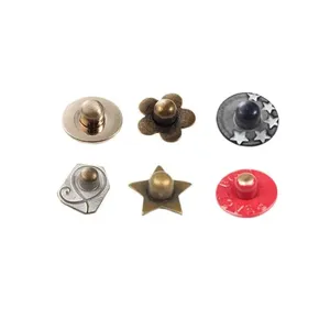Custom Clothing Nipple Down or Nipple up RivetCustomized Rivets For Jeans and Garments thumbnail-1