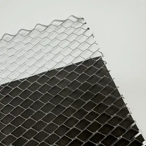 Modern V-Groove Aluminum Alloy Carbon Steel Diamond Mesh Lath Durable Anti-Corrosion Stucco Mesh Reinforcement Roofing Wall thumbnail-6