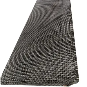 Ultra Dense 904L Woven Stainless Steel Wire Mesh 350 Mesh Plain Weave for Extreme Corrosion Resistance Desalination Offshore Use thumbnail-2