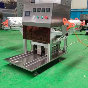 Automatic Box Sealing and Packaging Machine for Yellow Rice Cold Cakes, Boxed Cold Cake Packaging and Sealing Machine thumbnail-1