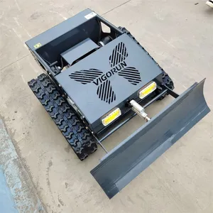Gasoline Engine Single Cylinder 550mm Cutting Width 200 Meters Long Distance Control Robotic Remote Control Lawn Cutting Mower thumbnail-3