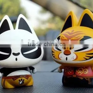 OEM Soft Cartoon Vinyl Cat Toy thumbnail-1