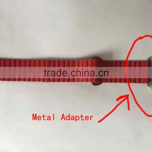Genuine Leather Loop For Apple Watch Strap 42mm 38mm With Metal Adapter Adjustable Magnetic thumbnail-5