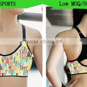 (OEM/ODM Factory)Lady Breathable Sport Yoga Bra Vest Bras Sport Underwear Bra for Women thumbnail-3