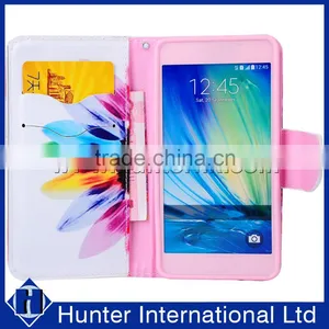 Colorful Printed Book Wallet Case For Samsung A7 thumbnail-3