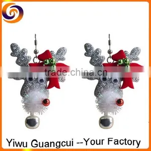 2016 Hot Sale Christmas Deer Fashion Earring thumbnail-1