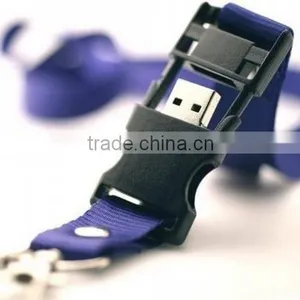 Neck Strap Flash Drive Usb Lanyard 4Gb thumbnail-2