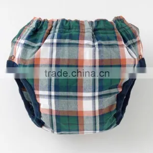 Made in Japan Products High Quality Cool Check Pattern Cloth Nappies Baby Diapers Wholesale for Hot Selling Item thumbnail-2