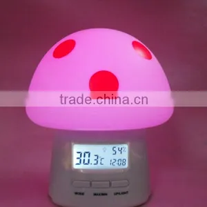 Touch On/off Digital Night Light Thermometer-Hygrometer thumbnail-1