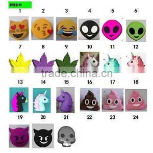 (Cartoon Emoji) Hot Promotion Horse Corn Emoji Purple Unicorn Power Bank Mint Unicorn Charger Emoji Power thumbnail-2