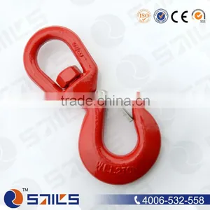 Red Painted S322 Chain Swivel Hooks thumbnail-1