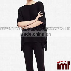 Women's Cashmere Topper Poncho thumbnail-2