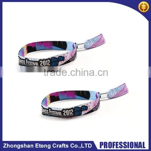 Best Fashion Custom Woven Wristband With Your Own Logo thumbnail-1