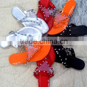4 Color Oem Service Allowed Private Label Sandals Women Casual Slippers thumbnail-1