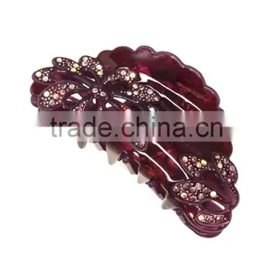 Fancy Rhinestone Hair Claw Clip thumbnail-2