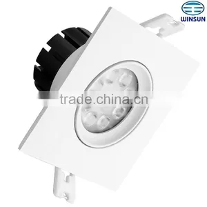 Dimmable LED Ceiling Light Square Shape 10W White/silver/nickel/chroming Color thumbnail-1