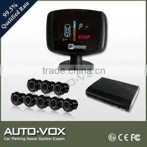 VFD Display Monitor Auto 8 Reverse Parking Sensor System thumbnail-1