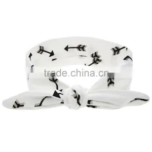 Hot-sales Baby Floral Headband Infant Headband Toddler Turban Headband Cotton Kids Knotted Headband Wh-1750 thumbnail-6