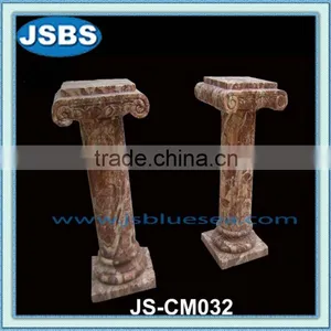 Natural Red Marble Roman Column /pillar thumbnail-1