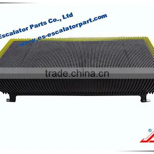 30550200 FT 732 , Black , Yellow Demarcation , Escalator Step , Escalator Step for THYSSENKRUPP thumbnail-1