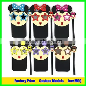 Black Silicone Mobile 3d Phone Case Cover for Iphone 5s 5c 5 Cell Phone Case Cover Back Cover thumbnail-2