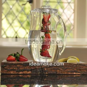 2L Plastic Fruit Infusion Pitcher Infuser Pitcher thumbnail-1