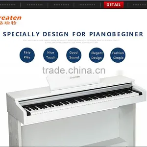 Digital Piano 88 Keys Hammer Action Greaten Brand thumbnail-2