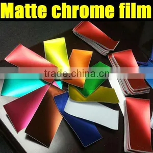 High Quality Chrome Matte Car Film a Variety of Color Available thumbnail-1