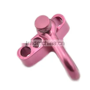 Colorful Stainless Steel U Shaped Adjustable Shackle With 4 Holes for Paracord Bracelets thumbnail-4