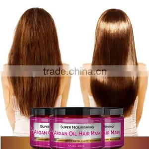 Argan Oil Hair Mask, 8 Oz. Hair Treatment Therapy, Deep Conditioner for Damaged & Dry Hair, Heals & Restructures thumbnail-1