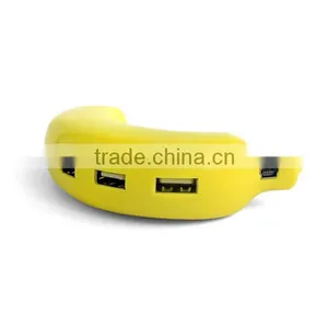 Fruit Shape USB Hub Banana Hub 4 Port Usb Hub 2.0 thumbnail-4