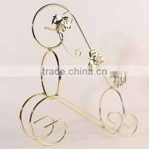 Christmas Bottle Frame ,single Bottle Wine Rack Table Decoration thumbnail-2