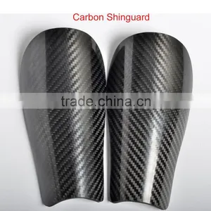 Carbon Fiber Shin Guards/Play Football Carbon Shinguards/Sports Carbon Shin Pads thumbnail-1