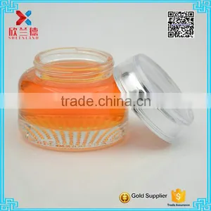 New Prosucts Plastic Screw Cap/exquisite Silver Round Cap for Cream Jar thumbnail-5