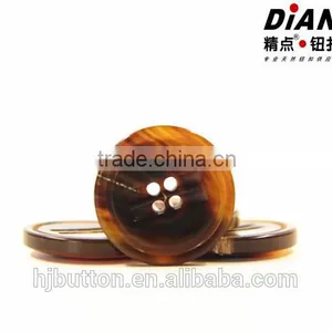 2016 Man Suit Buttons Coffee Buttons for Suit 4 Holes Coffee Horn Buttons thumbnail-3