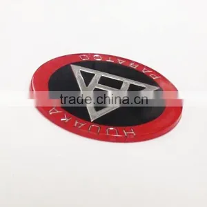 Cheap Custom Plastic Car Wheel Center Emblem Steering Round Car Badge thumbnail-2