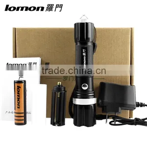 5w Wholesale Strong Light Telescopic Zoom Long Range Attack Torch thumbnail-6