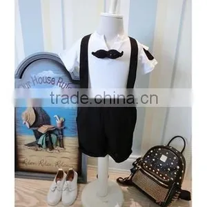 Kids 2015 New Summer Children Bib Shorts Boy 1-2-3 5 Years Old Infants and Children's Clothing Pants thumbnail-2