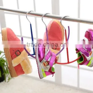 Non-slip Pvc Coating Metal Hanging Shoe Rack thumbnail-2