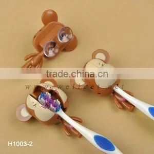 High Demand OEM FDA ABS Cartoon Toothbrush Holder H1003-2 thumbnail-1