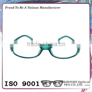Shiny Stones Decoration and Translucent Color ce Glasses Frame thumbnail-1