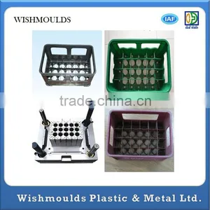 Plastic Injection 24 Bottles Beer Crate Mould thumbnail-3
