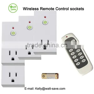 Wall Switch and RF Remote Control Socket Set K21 4+1 thumbnail-2