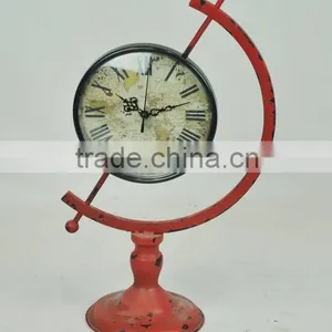 Decorative Antique Architectural Art Metal Armillary Clock thumbnail-1