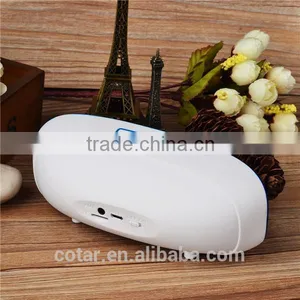 New Arrival Unique Peanut Shape Wireless Portable Music Speaker With Handsfree FM Radio thumbnail-3