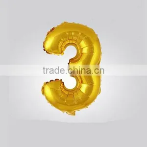 16 Inches Foil Number Balloon,alphabet Balloons thumbnail-3